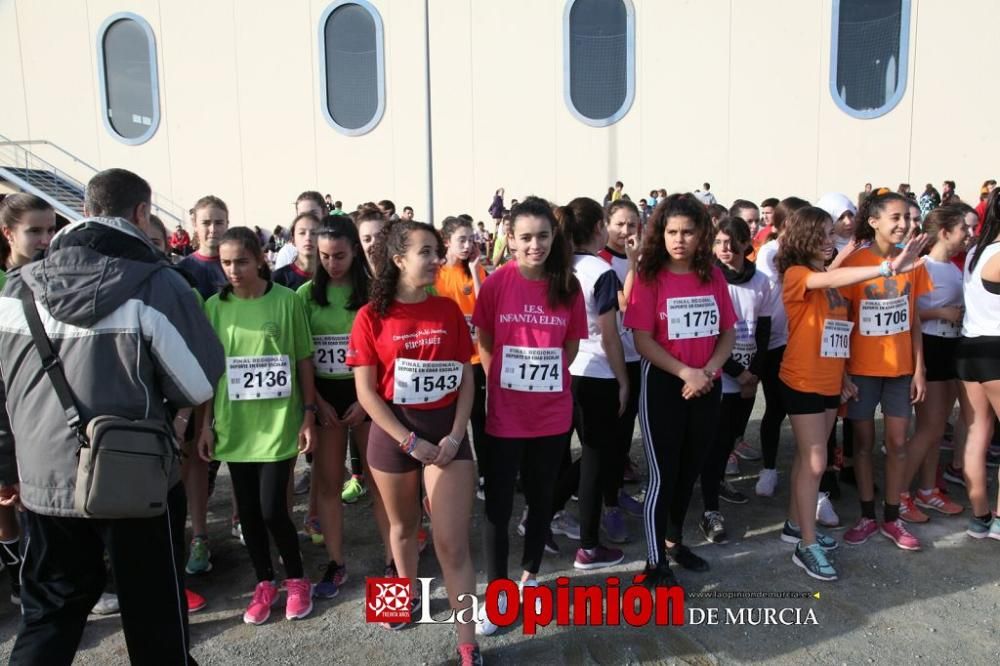 Final Regional de Cross Escolar: cadetes