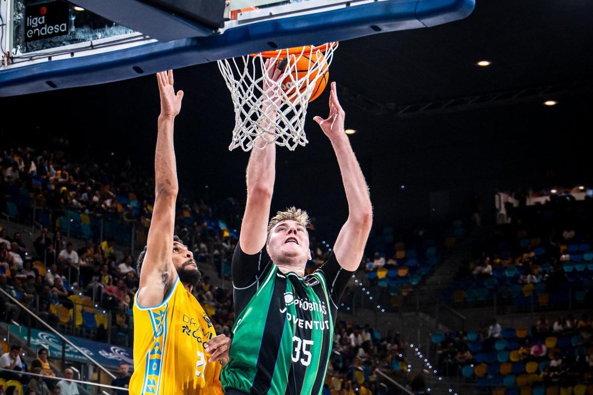 Birgander contribuyó a la victoria del Joventut ante el Gran Canaria