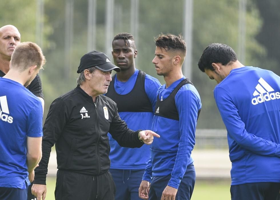 Entrenamiento del Oviedo