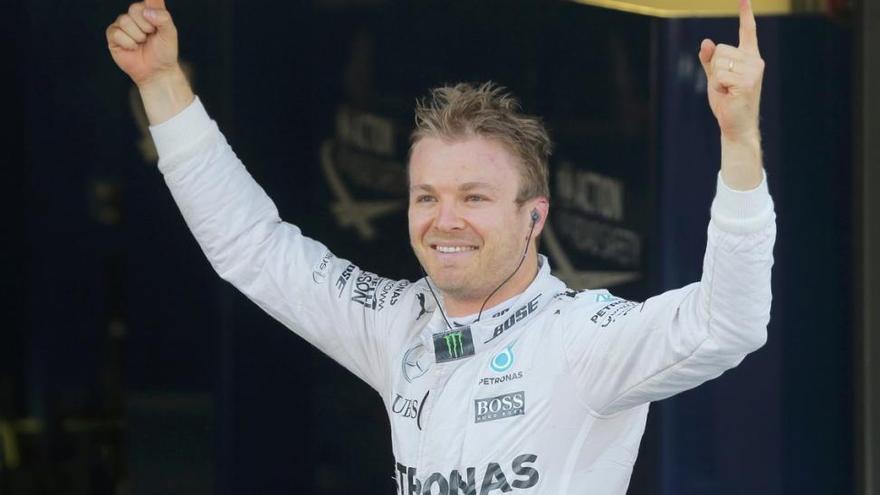 Rosberg sigue maltratando al campeón Hamilton