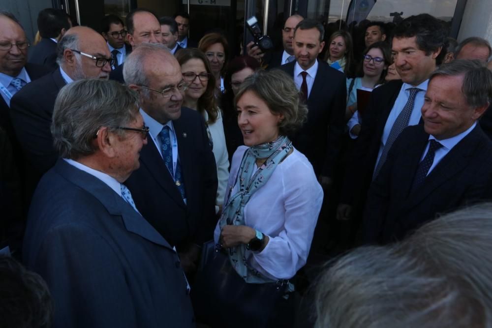 Inauguración del Congreso de Regantes, donde también ha habido momentos para la reivindicación