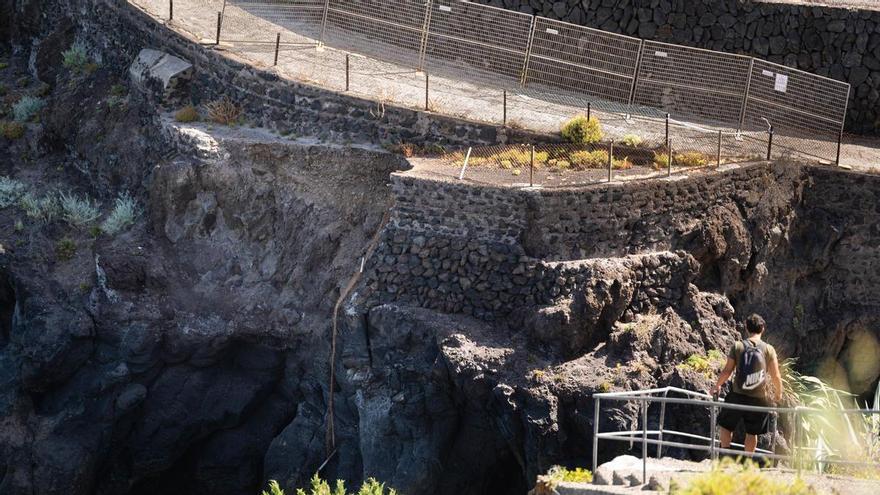 La playa de La Consolación en Garachico seguirá cerrada este verano por trabas burocráticas