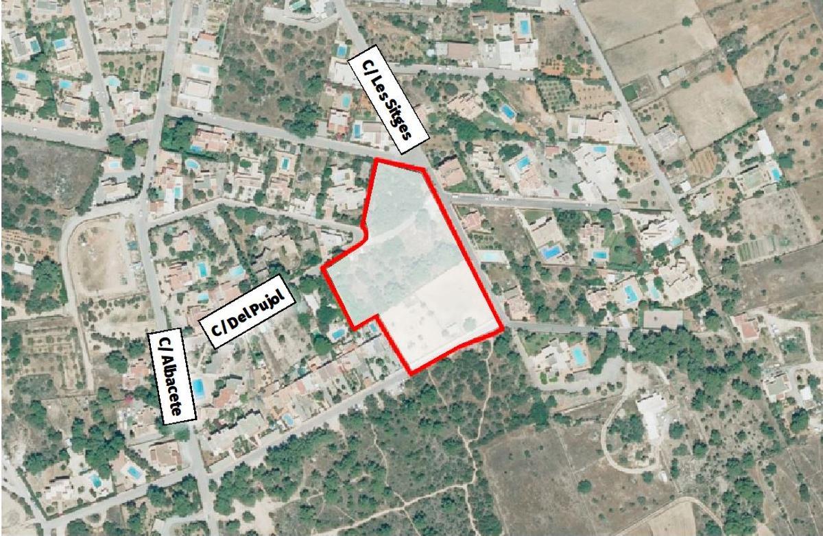 Nuevo urbanizable en Cala de Bou.