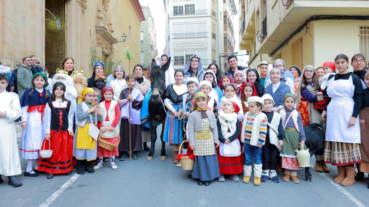 Los mejores momentos del belén viviente de Llucena