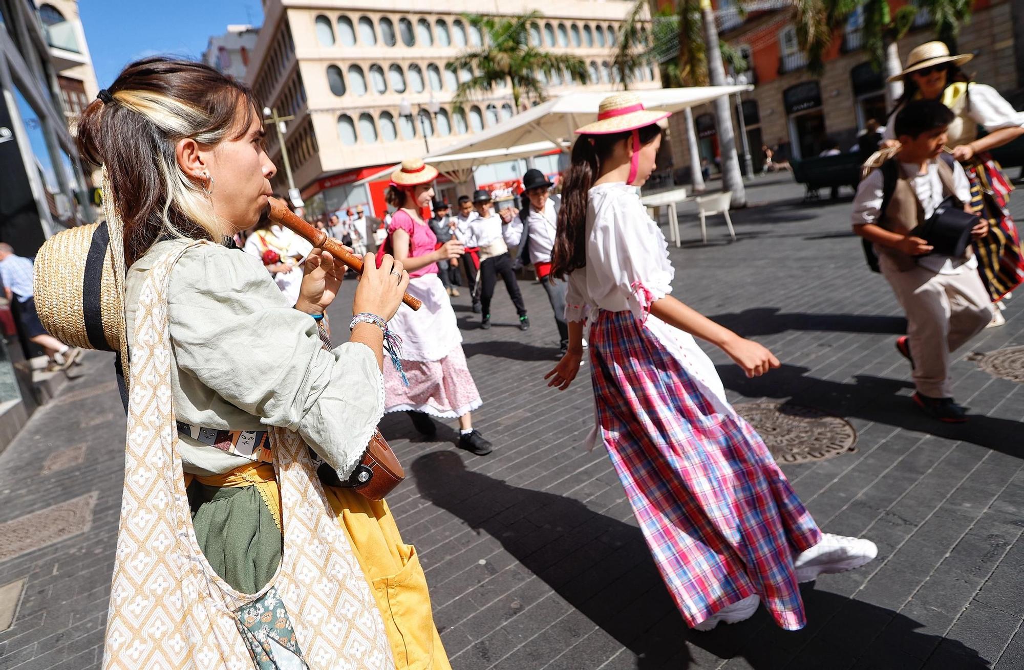 Segundo paseo romero escolar de Santa Cruz