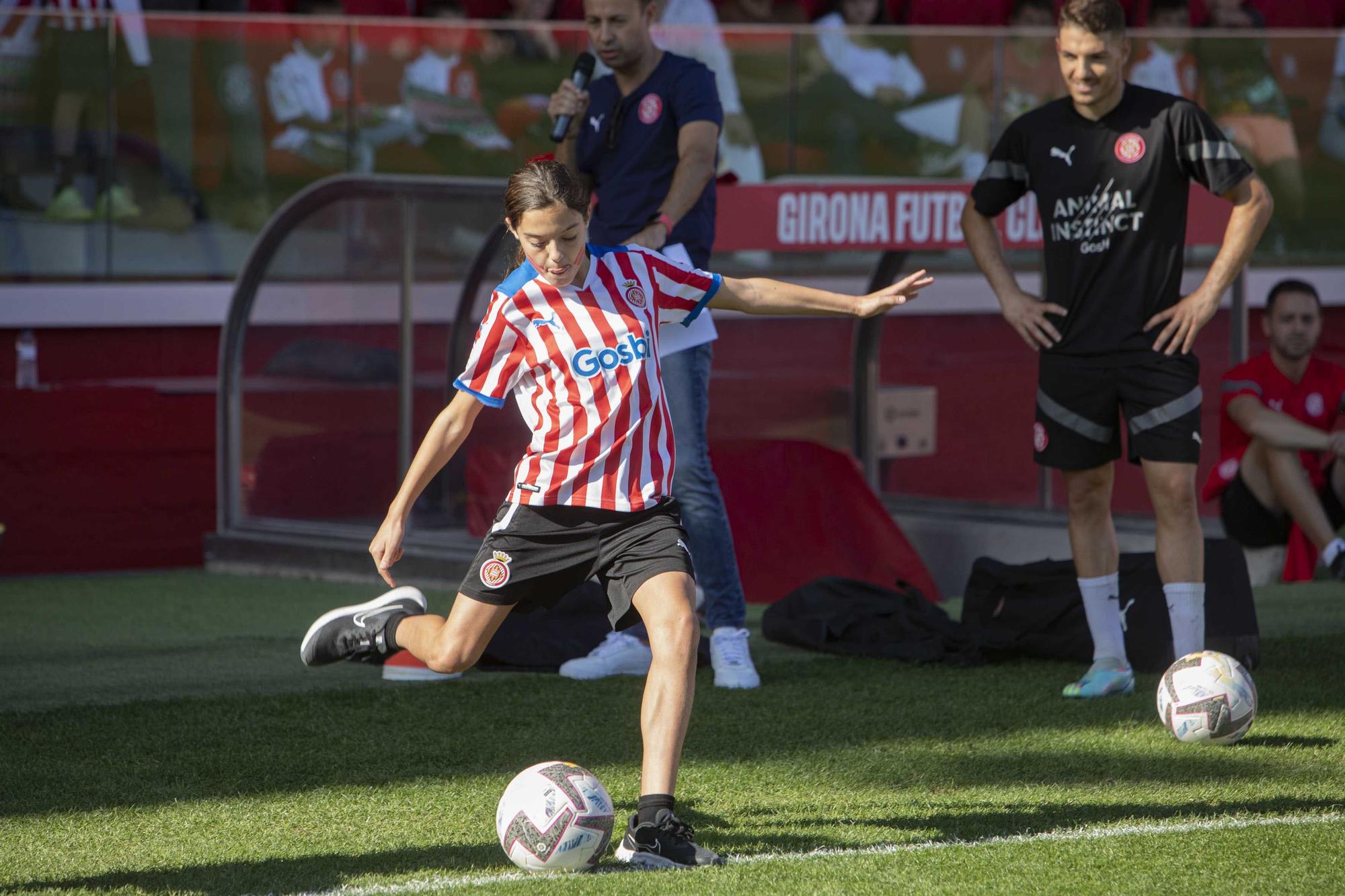 Entrenament obert del Girona FC a Montilivi per les Fires de Girona