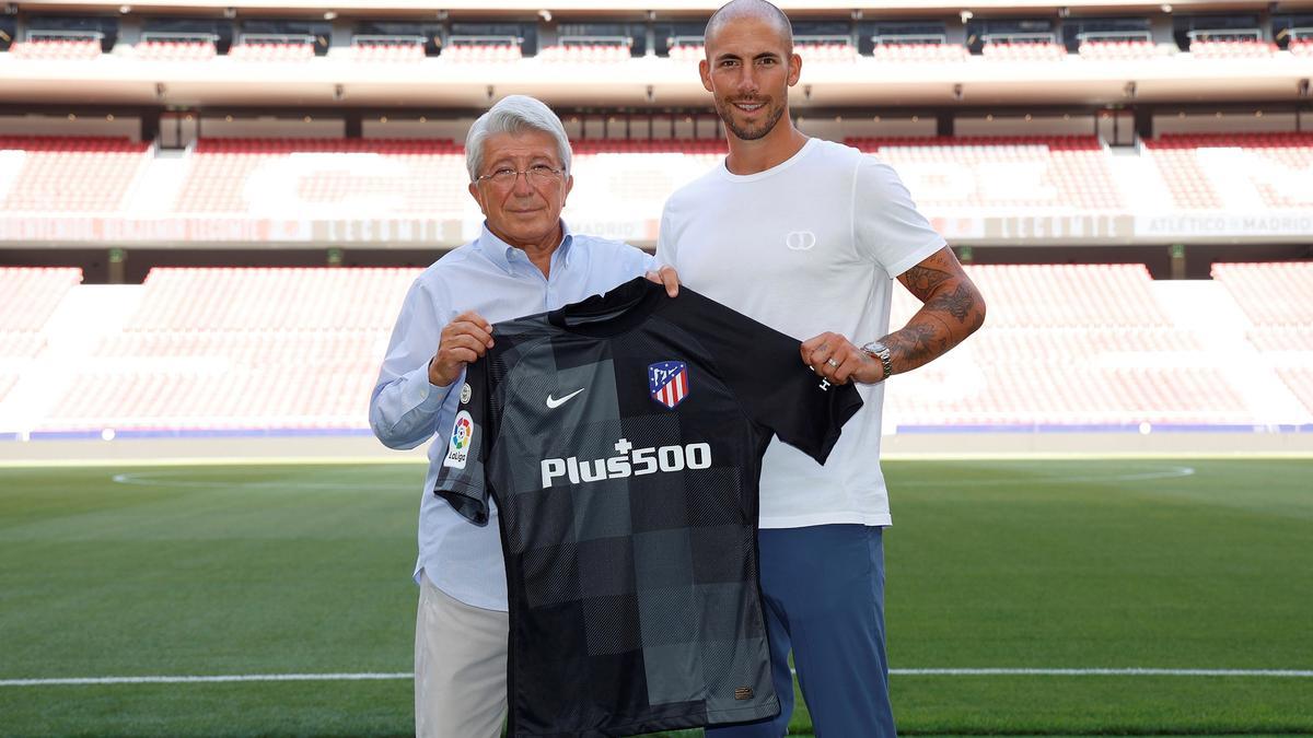 Lecomte ya entrena con el Atlético de Madrid