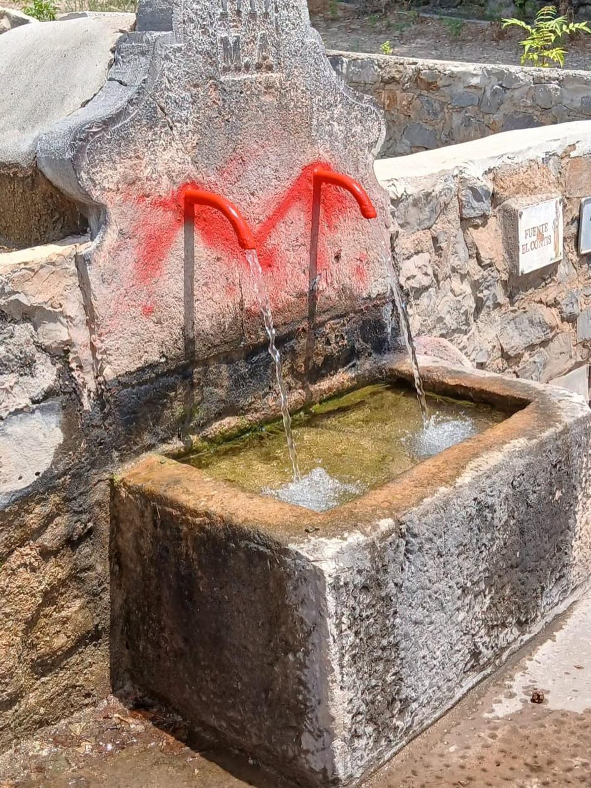 Otra imagen de la fuente.