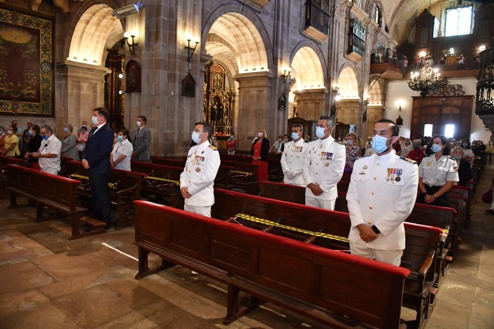 Misa del Carmen en la iglesia de San Jorge