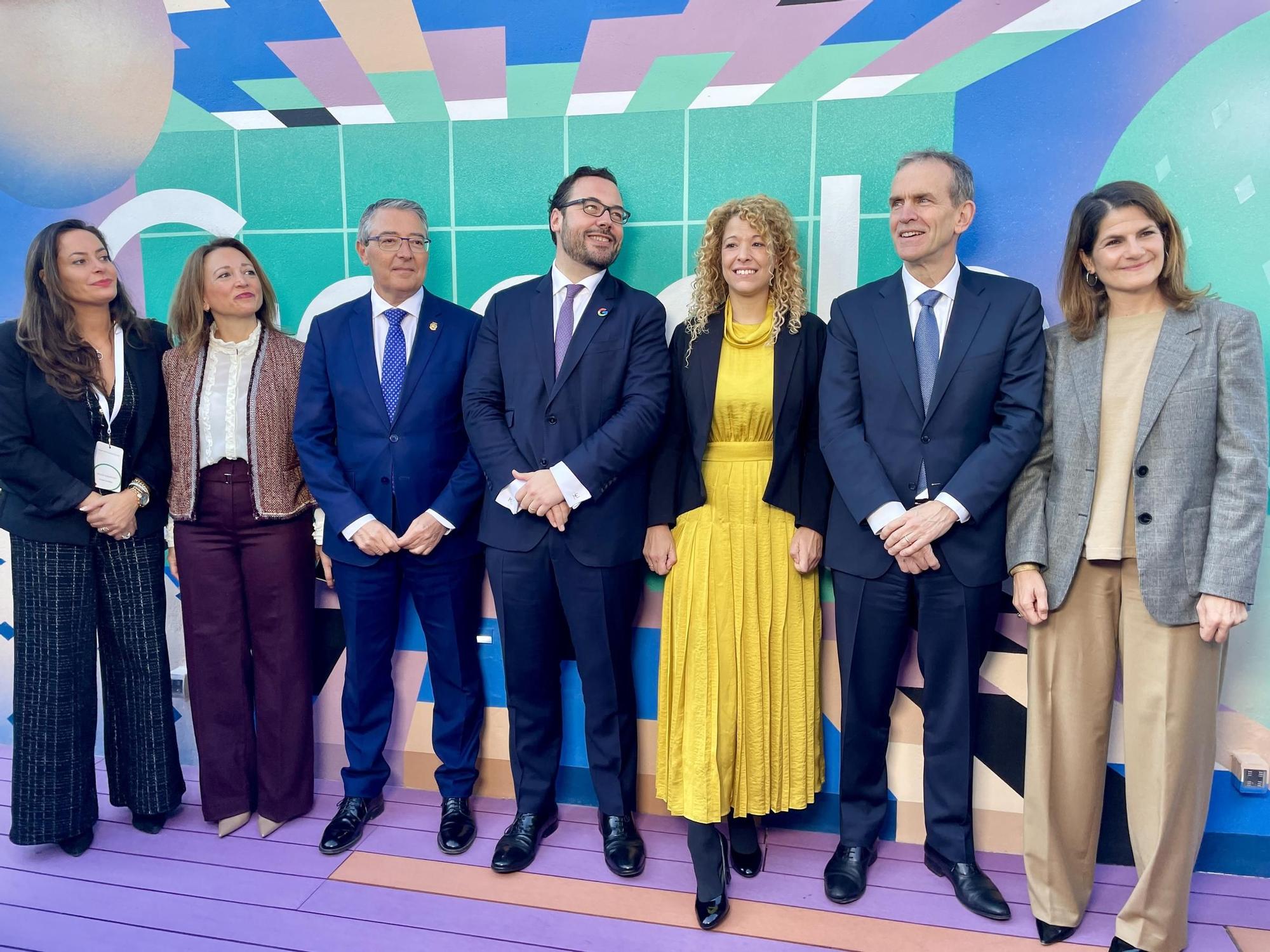 La inauguración del Centro de Ciberseguridad de Google en Málaga, en imágenes.