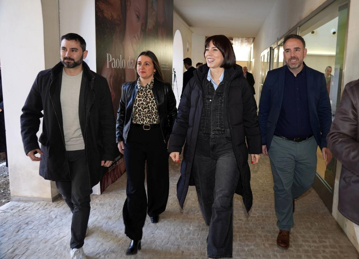 Diana Morant, en unas jornadas con los socialistas de Castelló, este sábado.