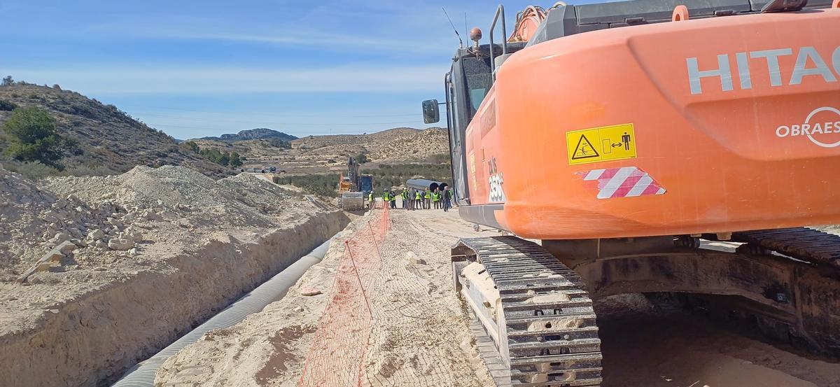 Obras del postrasvase Júcar-Vinalopó en su margen izquierda, financiadas por la Generalitat