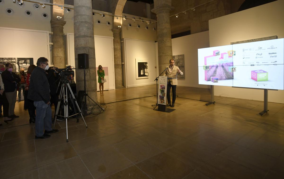 La programación de la Floración se presentó ayer en el Palacio Almudí de Murcia.