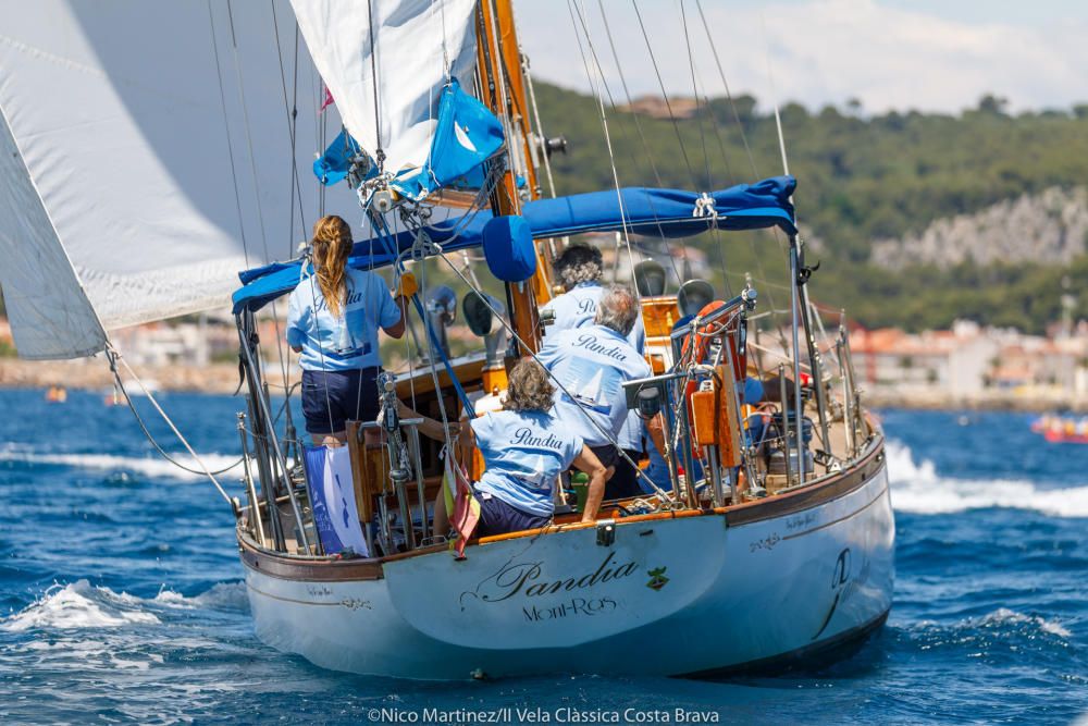 Segona prova de la regata Vela Clàssica Costa Brava