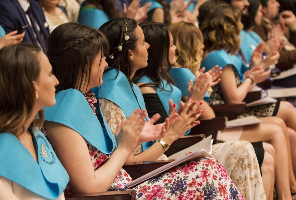 Graduación de la Facutad de Filosofía y Letras en el Auditorio