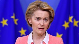 La presidenta de la Comisión Europea, Ursula von der Leyen.