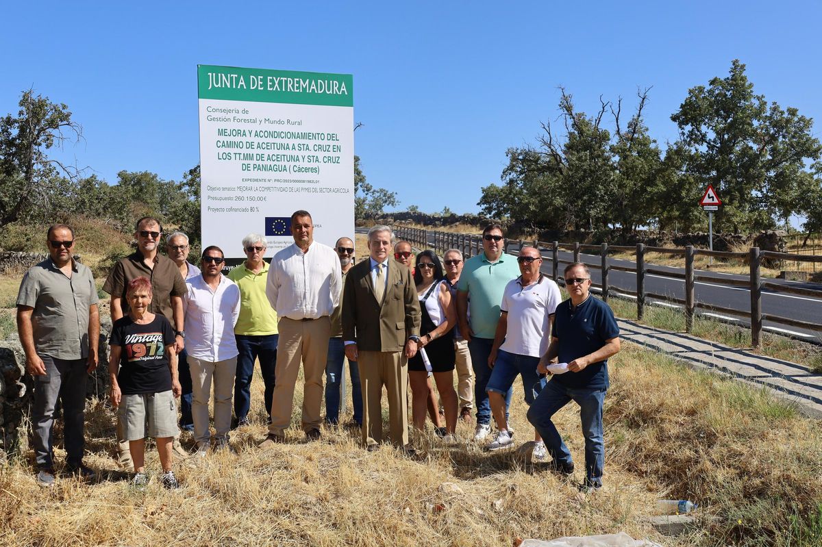 Visita institucional del consejero de Gestión Forestal y Mundo Rural, Ignacio Higuero