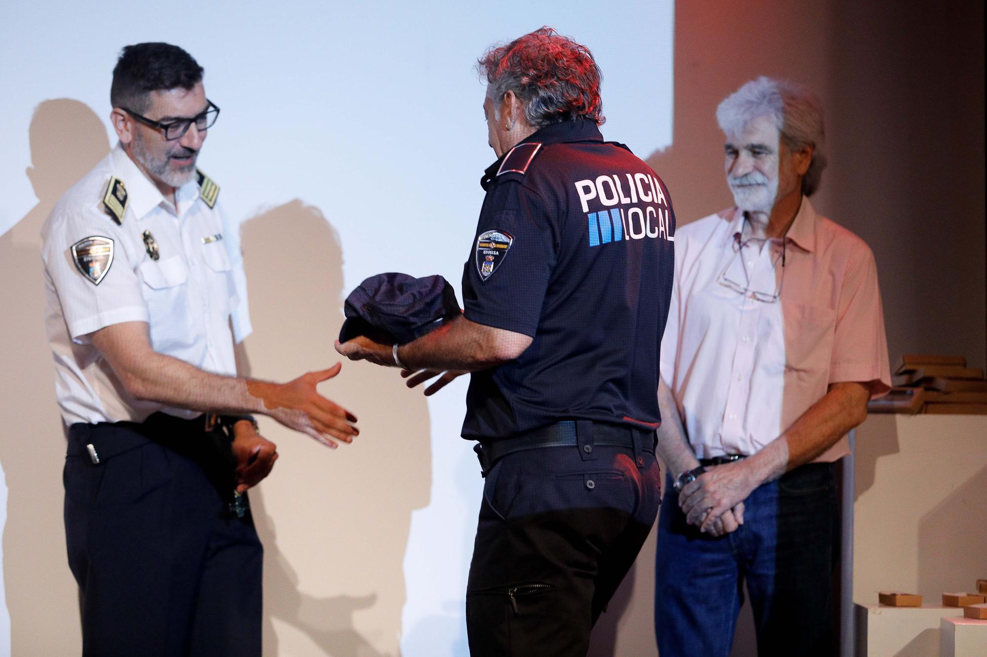 Medallas a 30 años de servicio en las policías locales de Ibiza