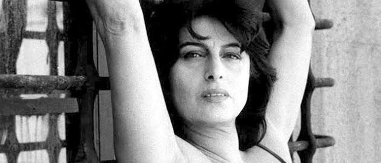 La actriz Anna Magnani.