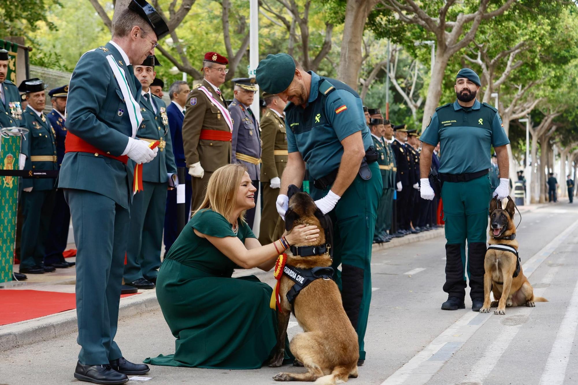 Celebración del dia de la Hispanidad en Cullera