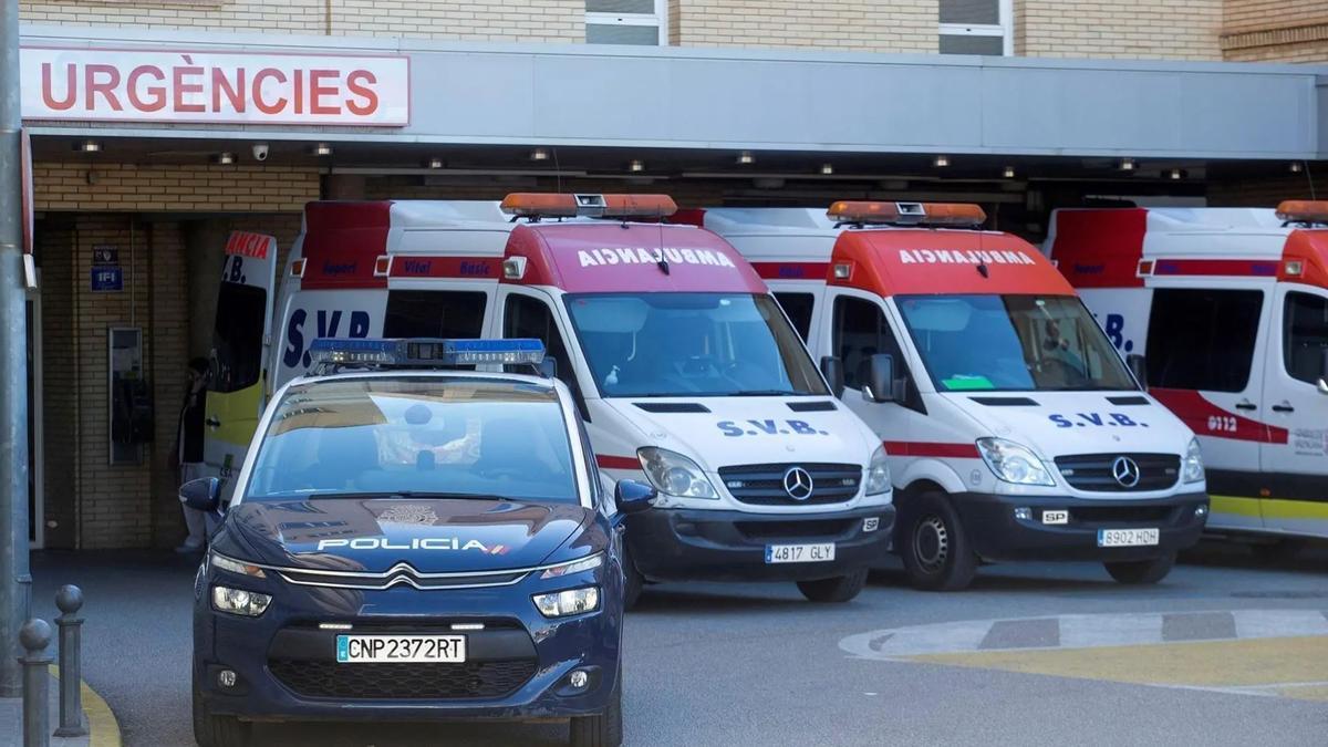 Un accidente en Castelló deja dos heridos de 17 y 18 años