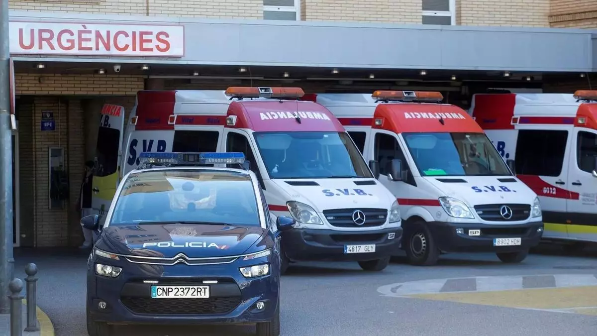 Un accidente en Castelló deja dos heridos de 17 y 18 años