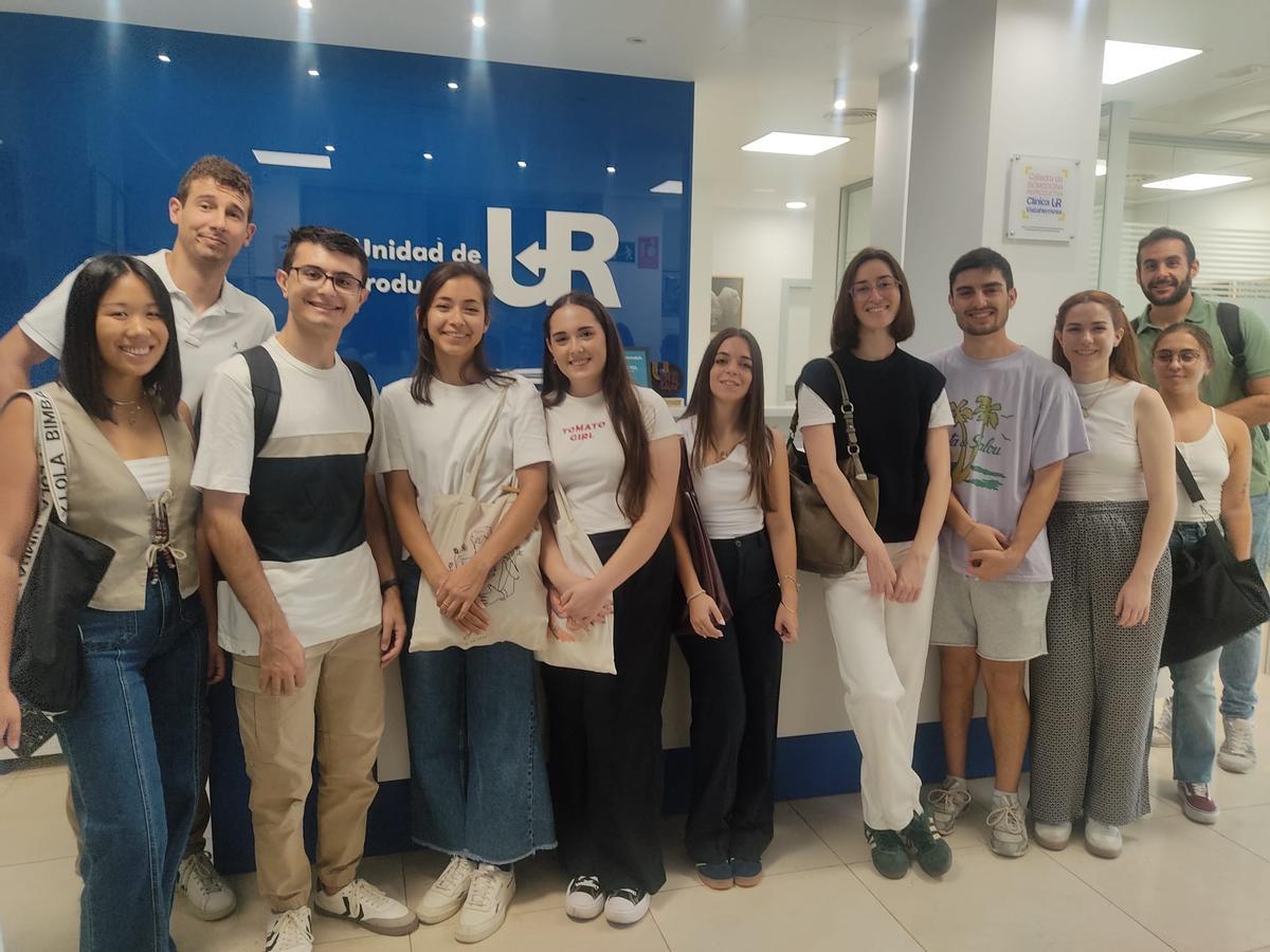 Alumnado de la nueva edición del Máster Universitario de Medicina y Genética Reproductivas.