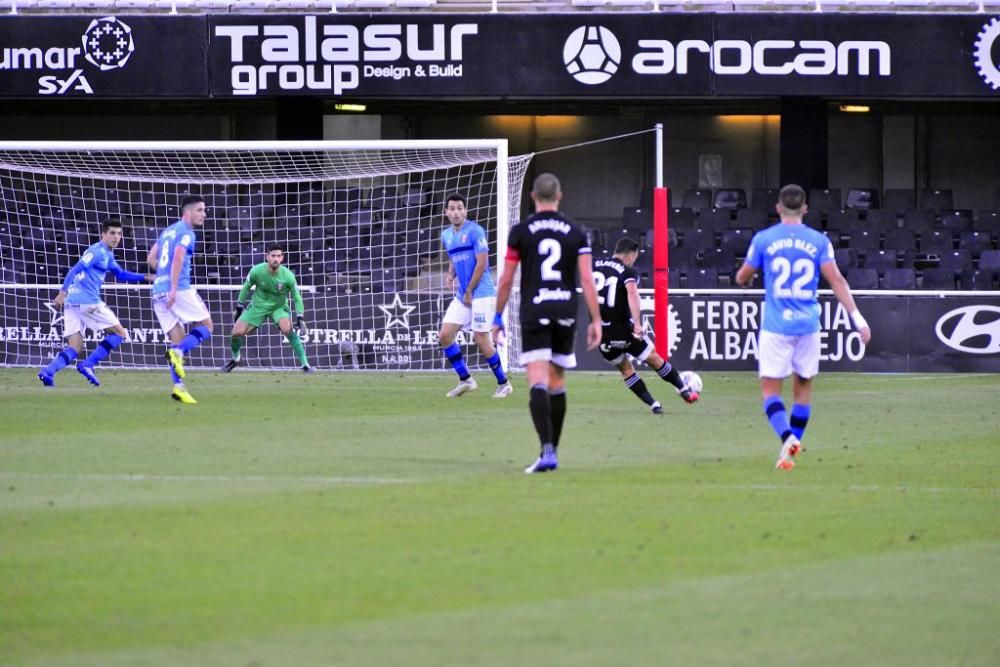 El Logroñés frena la dinámica positiva del FC Cartagena