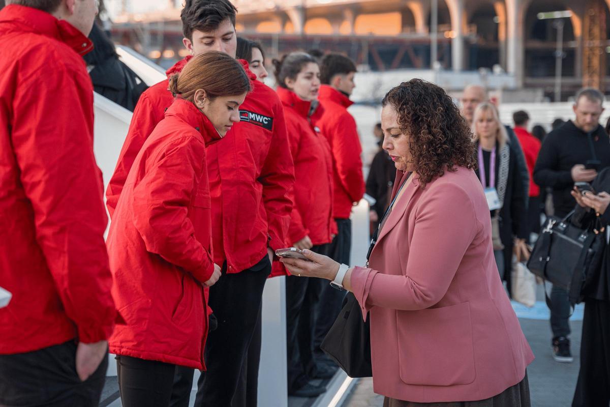 Azafatos del MWC 2026