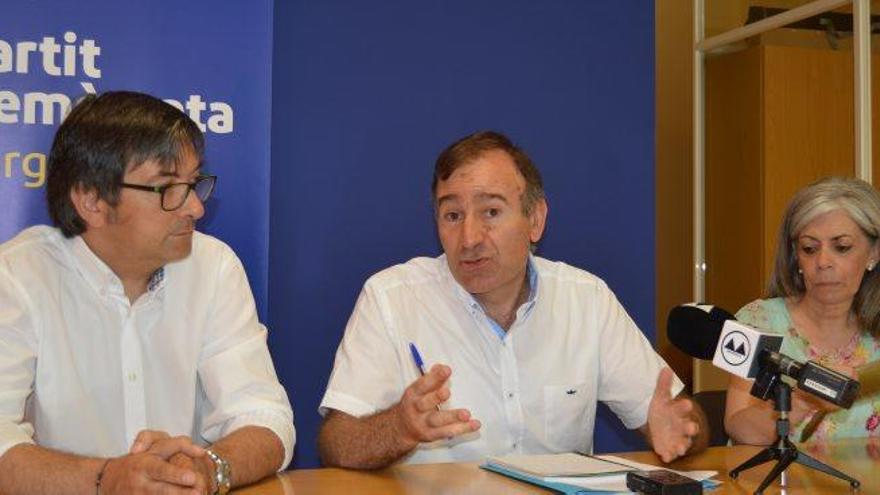 Per l&#039;esquerra, Minoves, Biarnés i Ortega, ahir