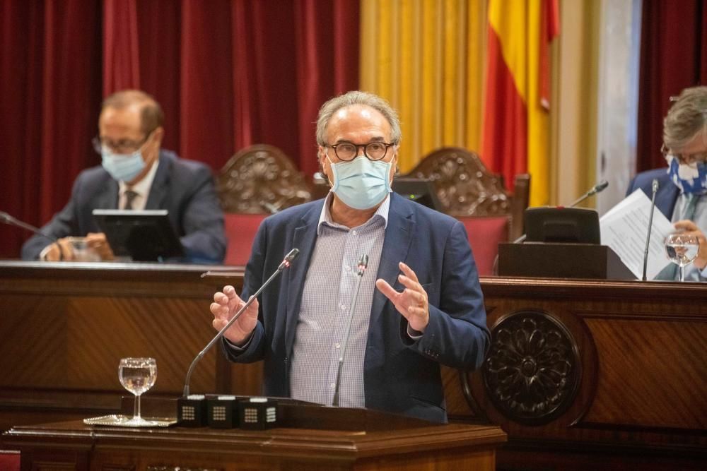 Pleno del Parlament del 1 de septiembre de 2020