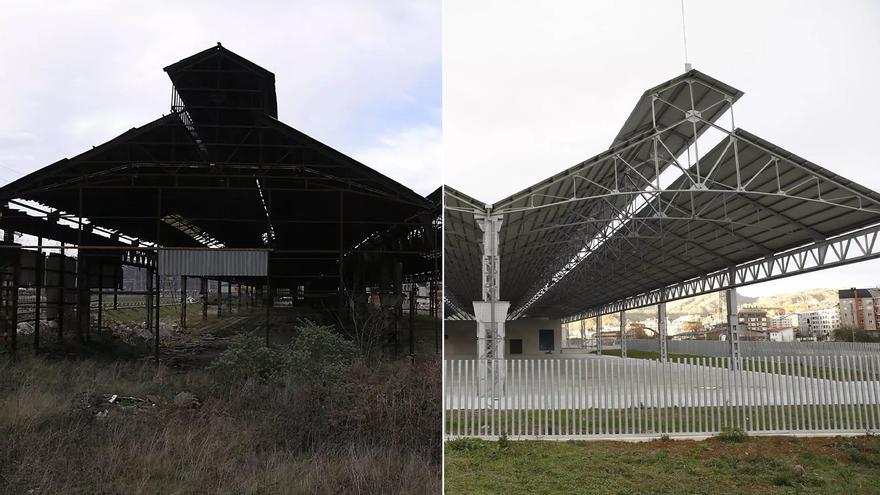 El "caso Campelo", la "invasión" de la parcela de Duro y la guerra de Ucrania: la agitada (y larga) transfomación de los Talleres del Conde en el nuevo recinto ferial de Langreo