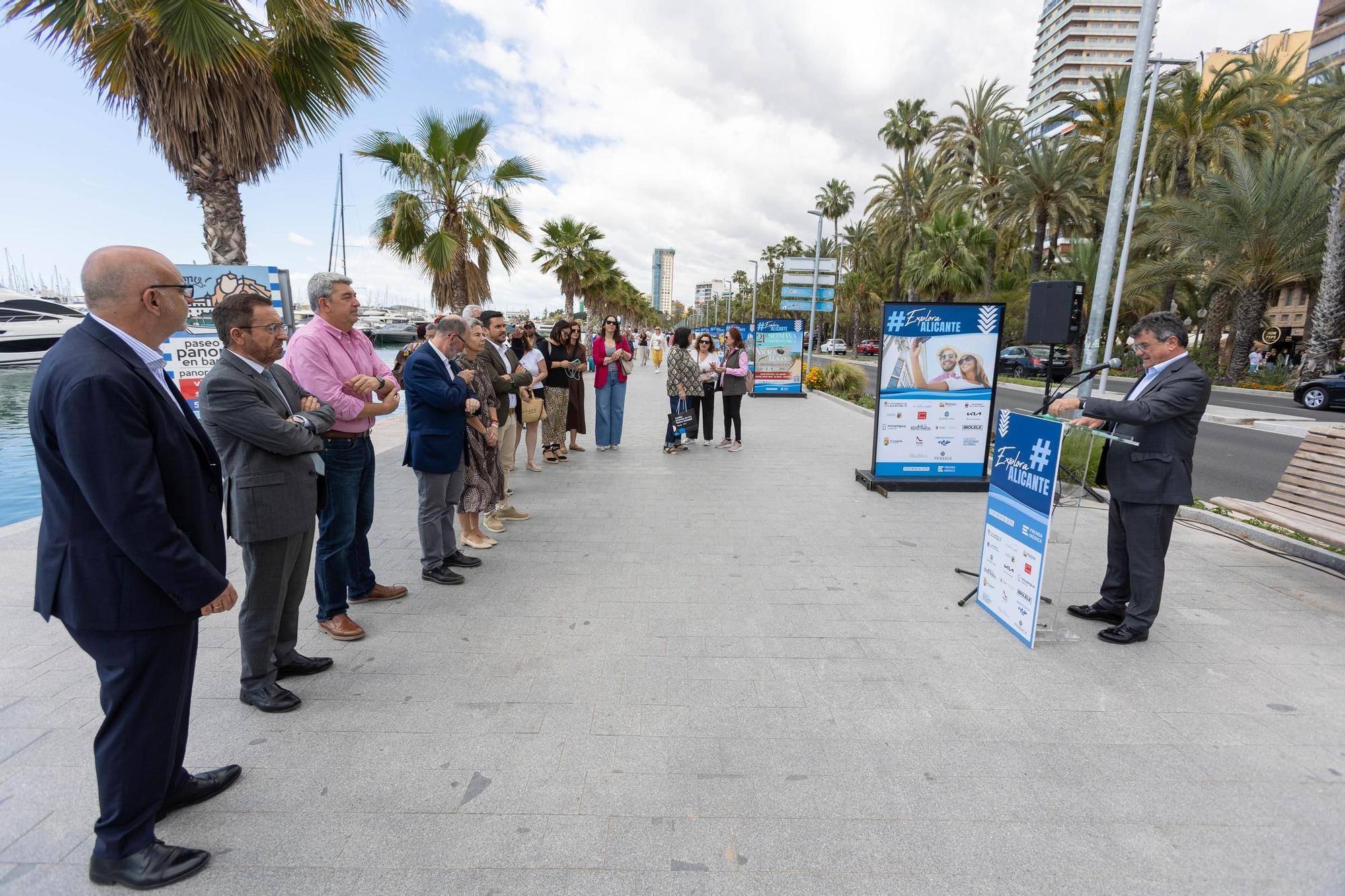 Explora Alicante en el paseo del puerto