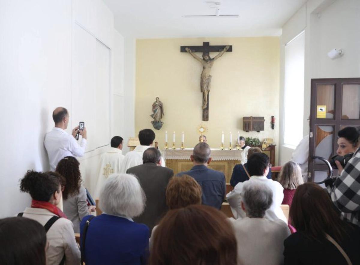 La capilla de adoración perpetua de Zamora, ya en funcionamiento | VÍCTOR GARRIDO