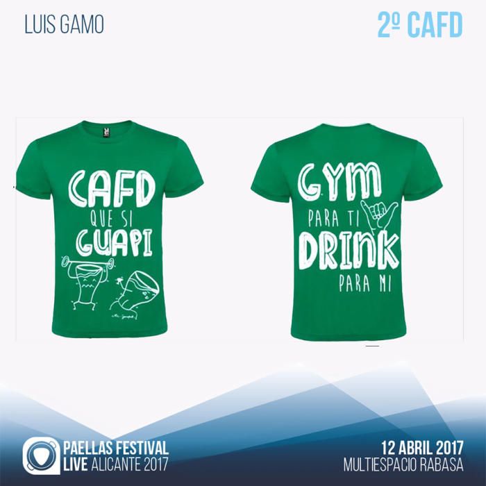 Camisetas llenas de humor para las Paellas 2017