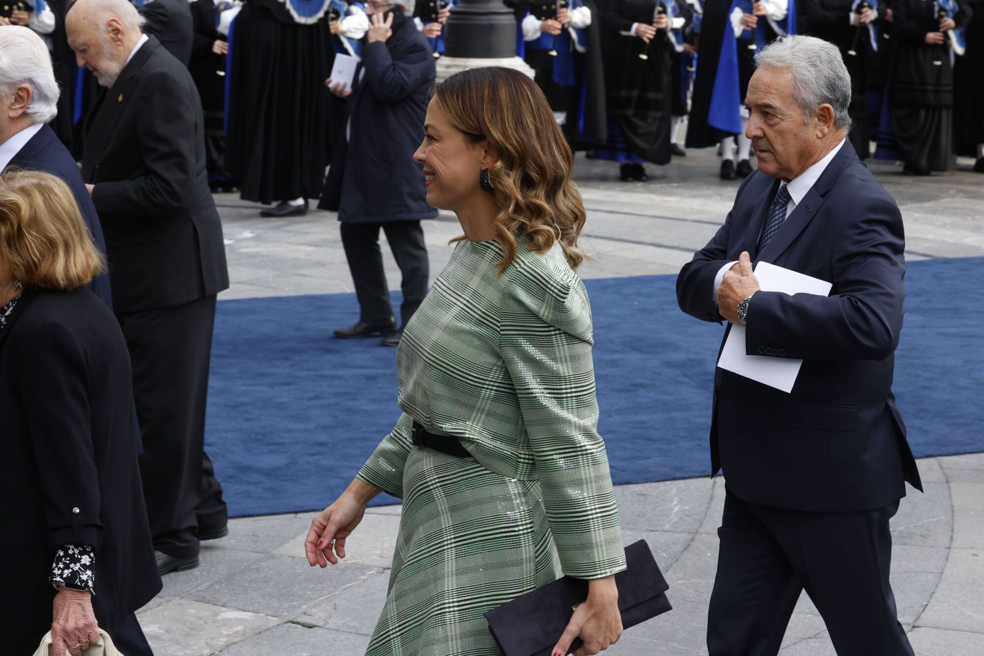 Así fue la llegada de los invitados a los premios "Princesa de Asturias" y su paso por la alfombra azul