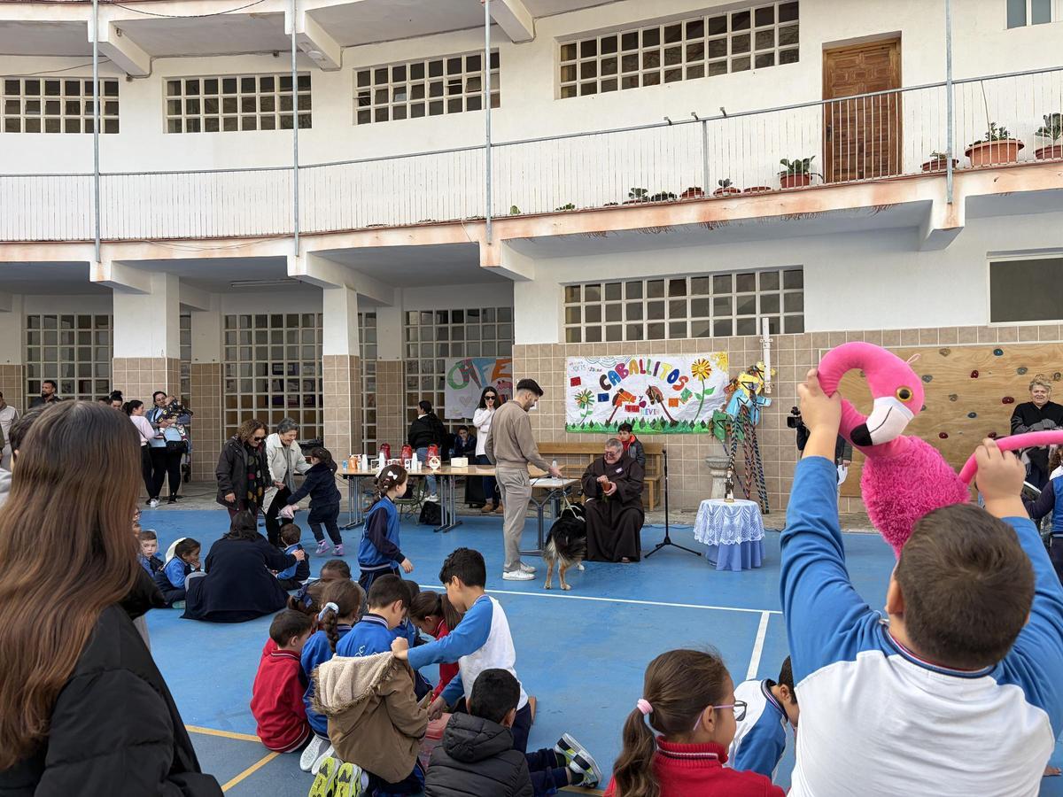 Celebración de San Antón en el colegio