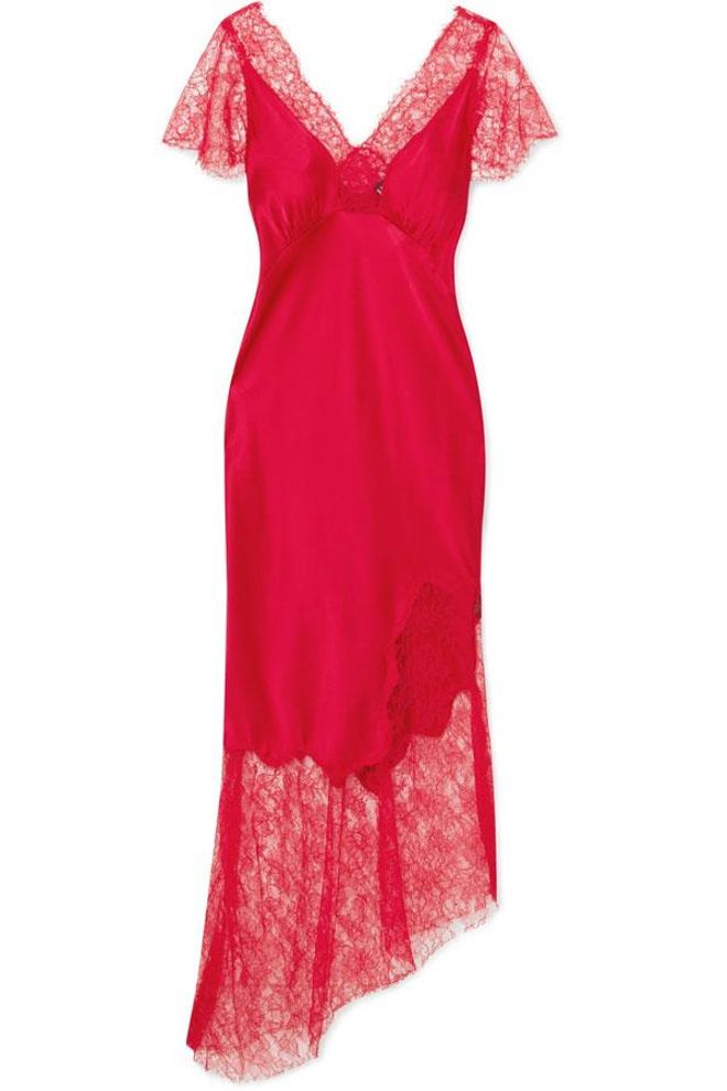 Vestido lencero de Haney