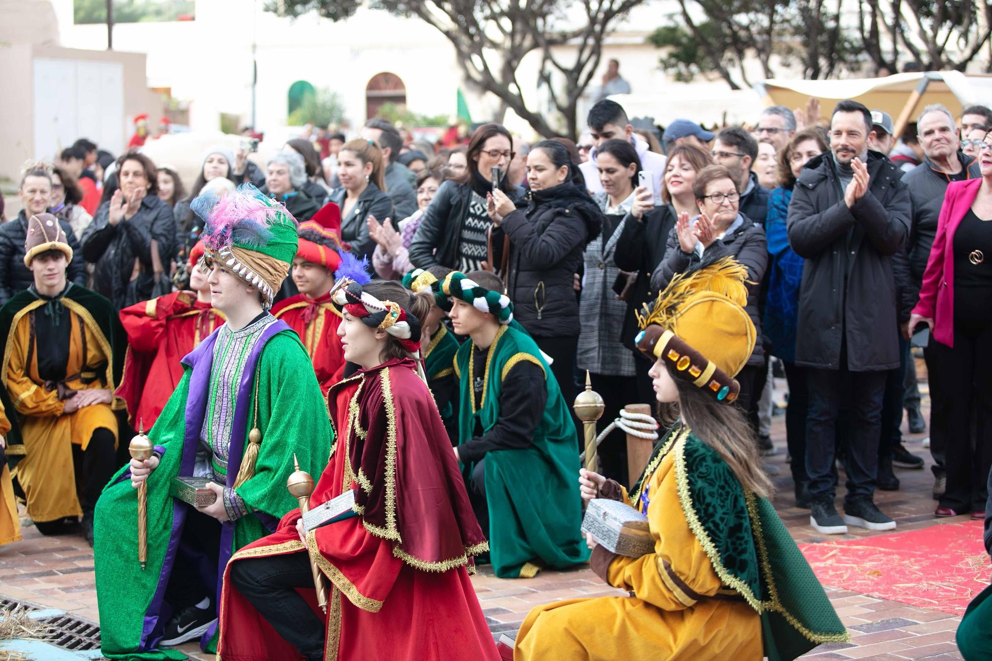 El belén viviente de la Consolación vuelve a las calles de Ibiza