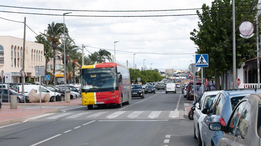 Carreteras en Ibiza: Luz verde a la reconversión de la travesía de Sant Jordi en un bulevar