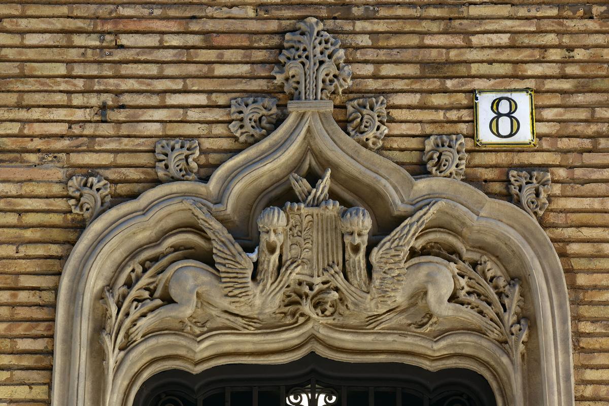Fachada de la Imprenta Blasco en Zaragoza