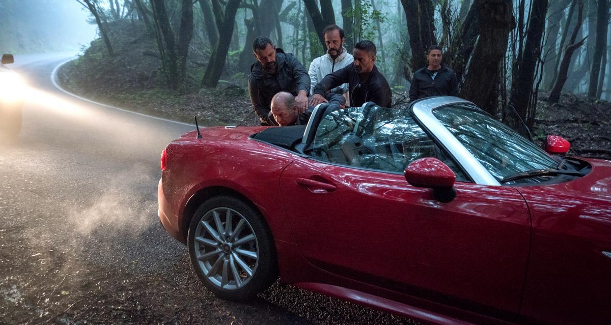 El director disfrutó como un niño rodando las primeras escenas de acción de su filmografía.