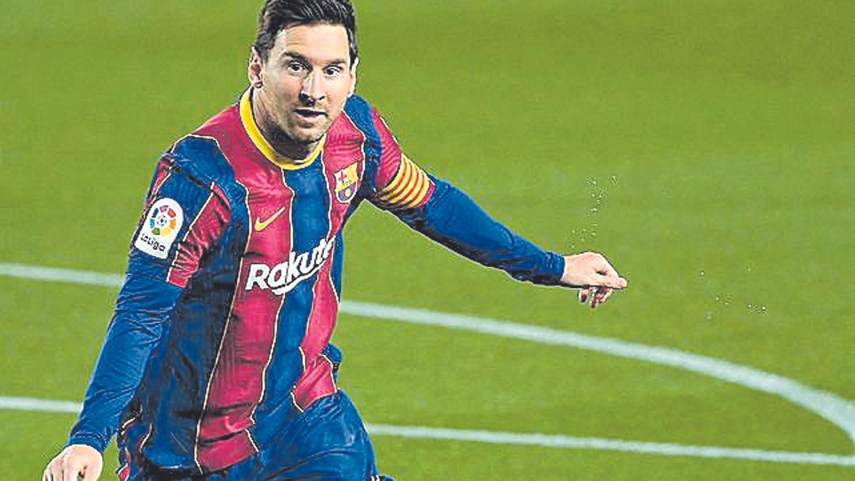 Leo Messi, jugador del Barcelona