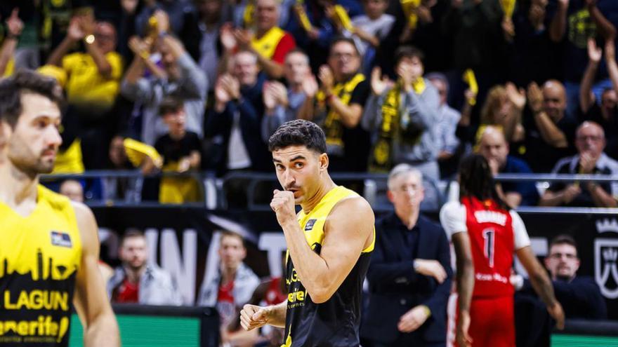 Jaime, en el momento de entrar a pista.