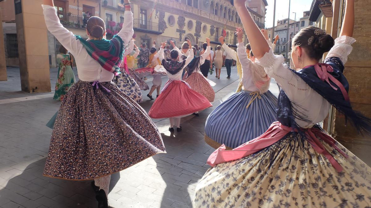 Celebración por las calles de Tarazona.