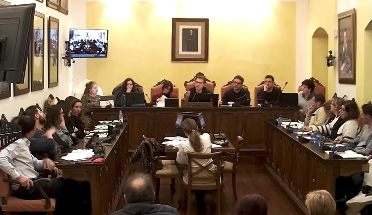 Imagen del pleno celebrado el lunes en Manacor.