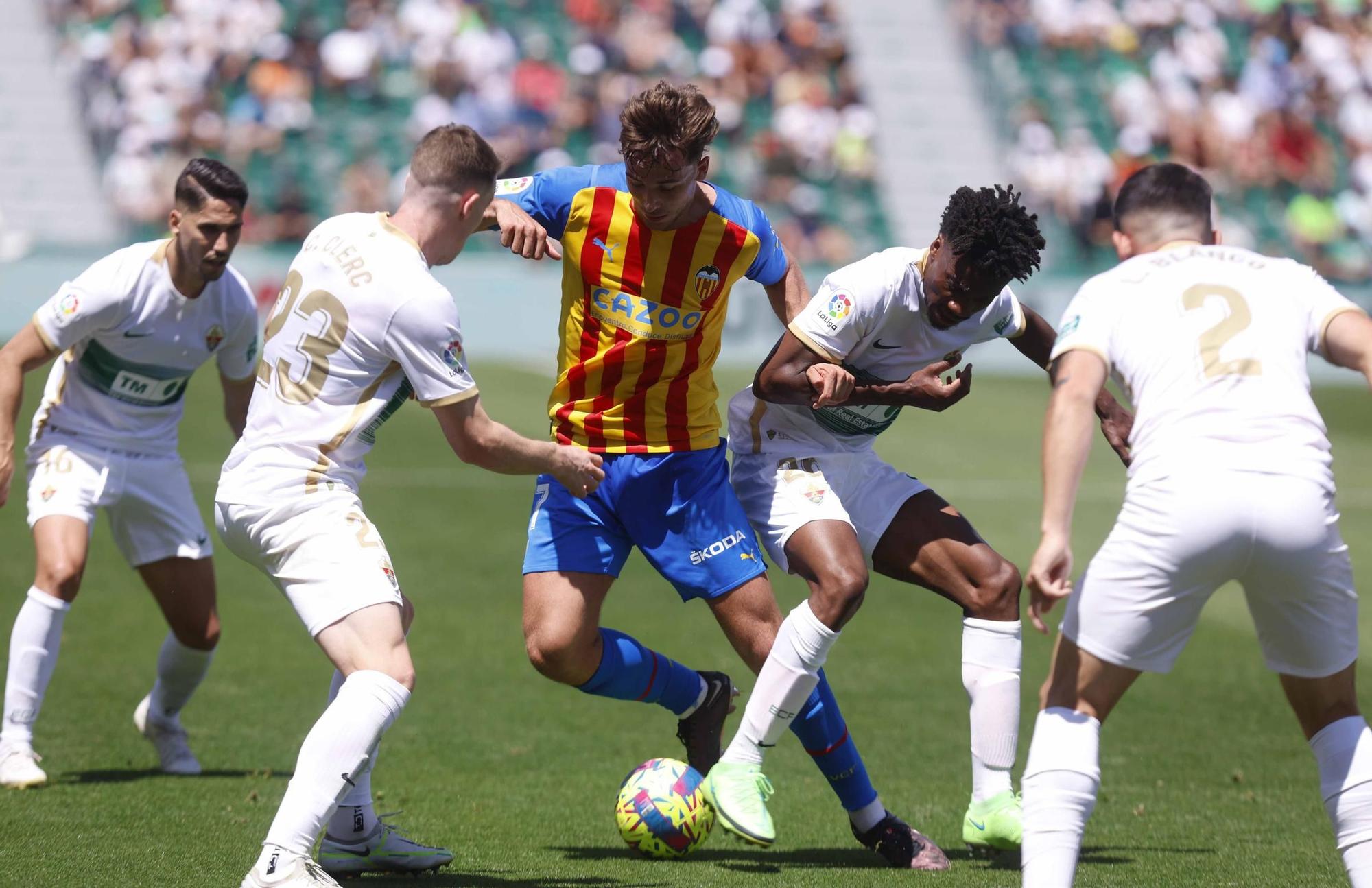 Elche CF - Valencia CF en imágenes