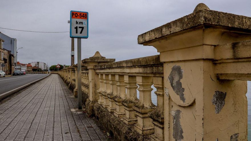Ravella urge la puesta a punto de la balaustrada de Carril