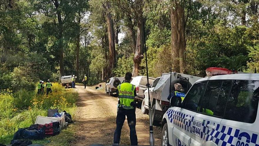 L&#039;actuació de la policia australiana per aturar la protesta