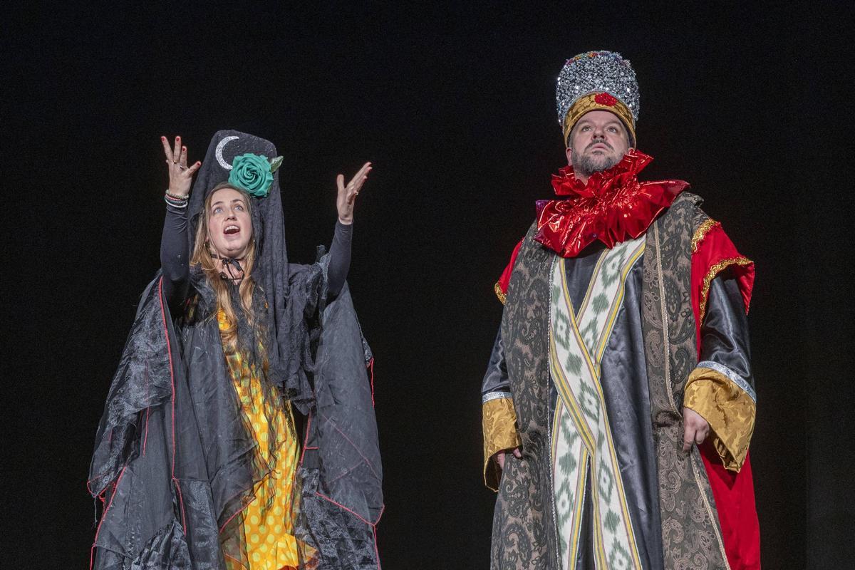 Las imágenes del ensayo general de 'L'Adoració dels Reis'